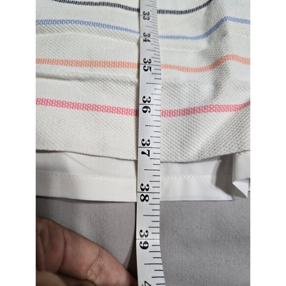 Talbots size 8 women's Biscayne pastel striped sheath dress - Picture 10 of 10